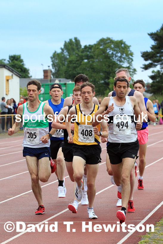 3000 metres, 2022 NEGP Monkton No 4, June 29th. Photo: David T. Hewitson/Sports for All Pics